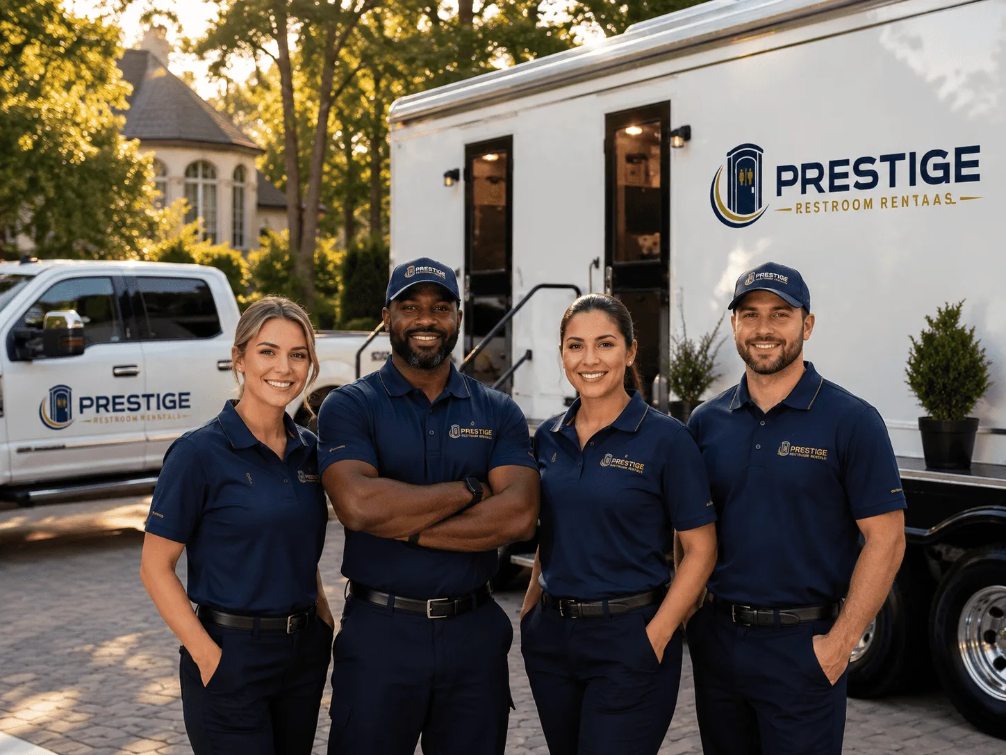 Trusted Luxury Portable Restrooms company in Fair Play, MO